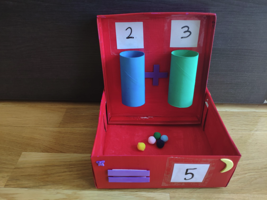 Imagen de la máquina de sumar para niños